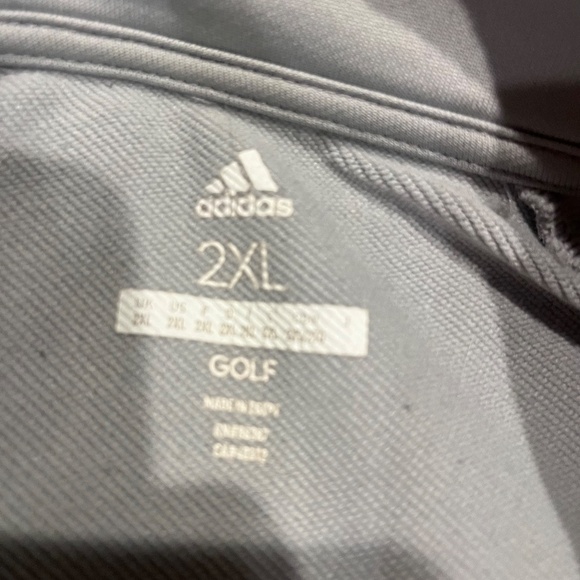 Men's 2XL Adidas Golf quarter zip - Picture 2 of 2